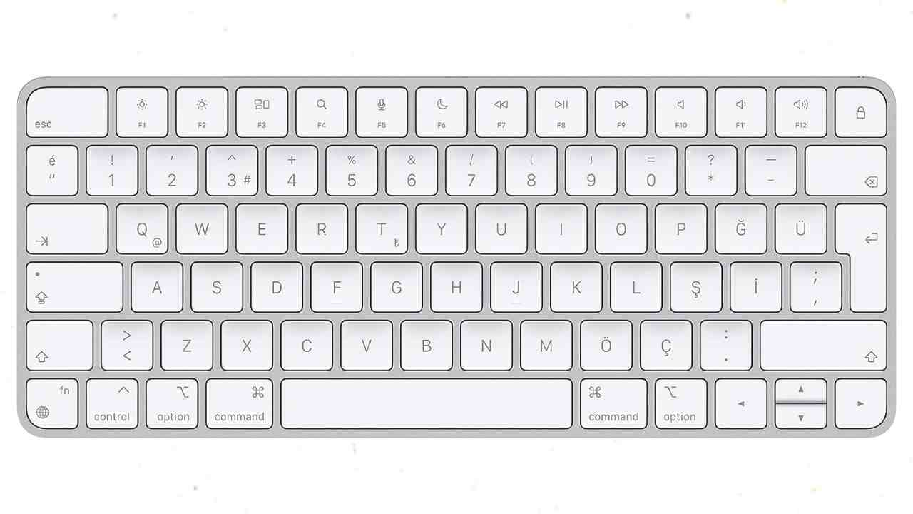 mac'lerde metrekare işareti