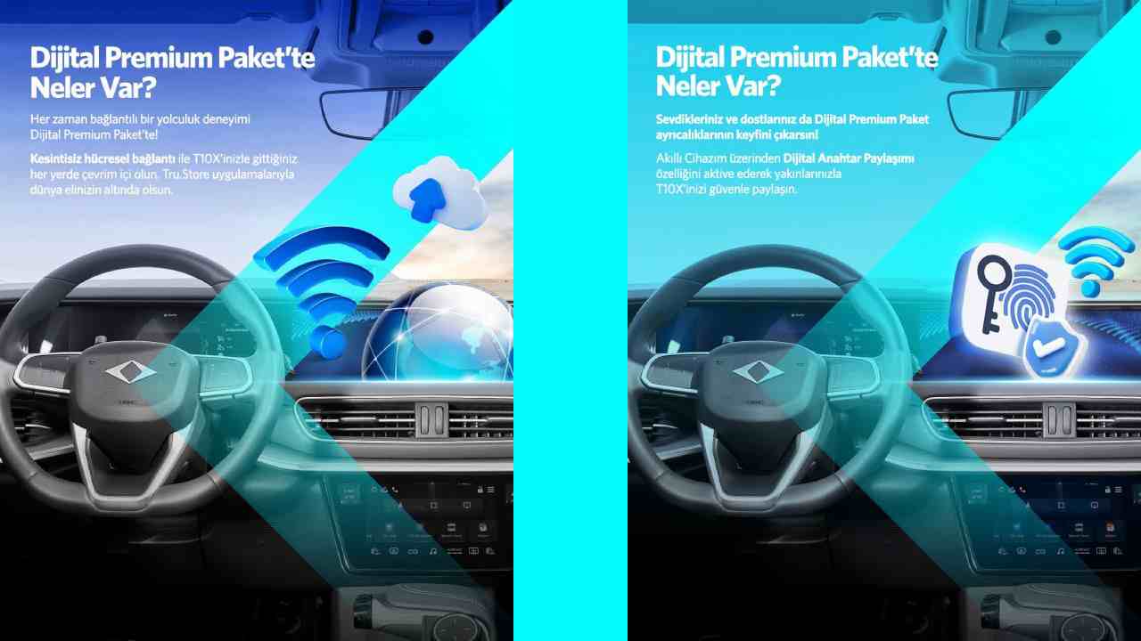 Togg yeni trumore dijital premium paketi