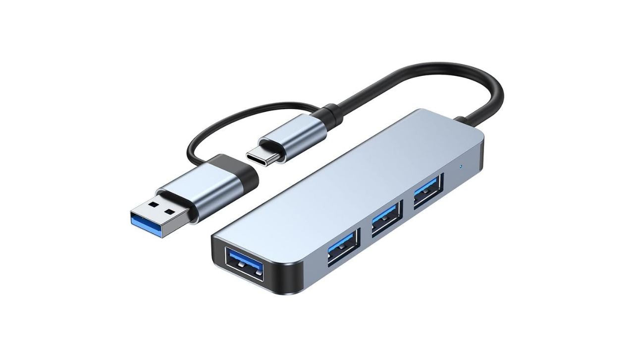 Jouis USB Çoğaltıcı Dönüştürücü 2 In 1 Adaptör
