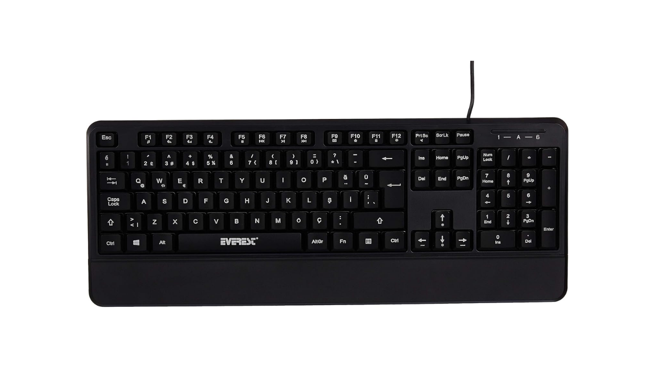 Everest KB-R61 BRIGHT Multimedia Klavye