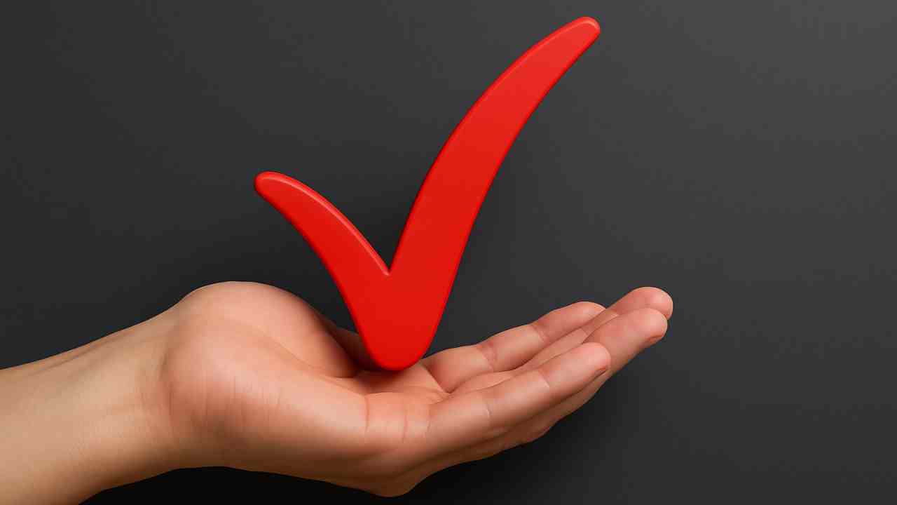 macos klavyede tik işareti