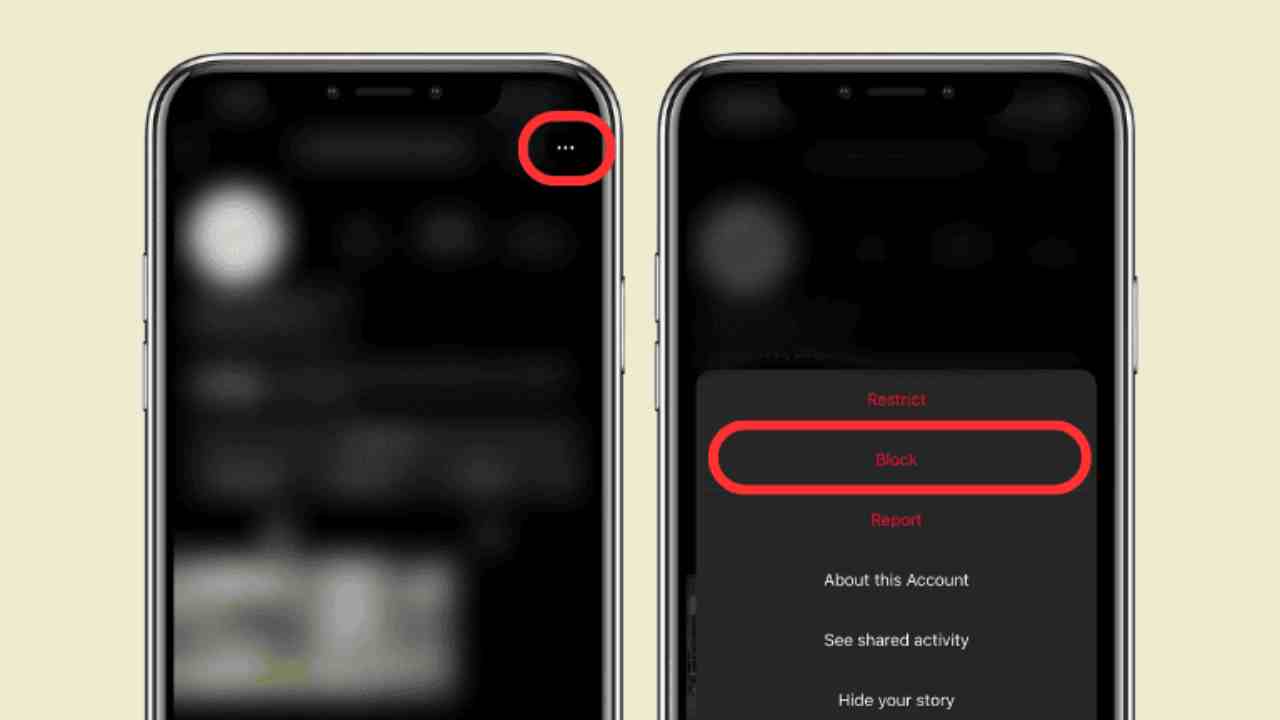 ınstagram ss alanları engelleme