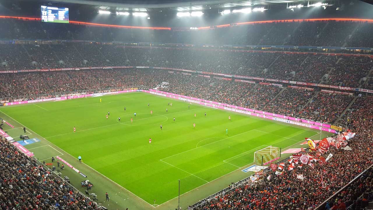 Allianz Arena modüler tribün