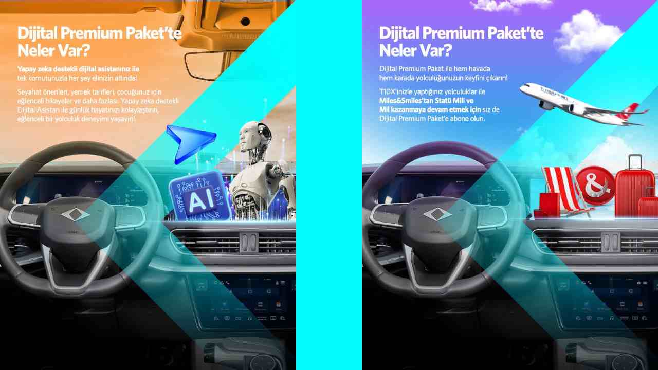 Togg yeni trumore dijital premium