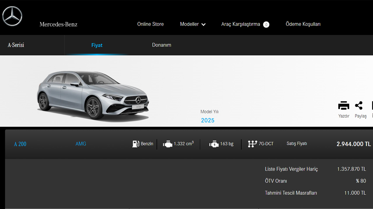 araba fiyatları ne olur