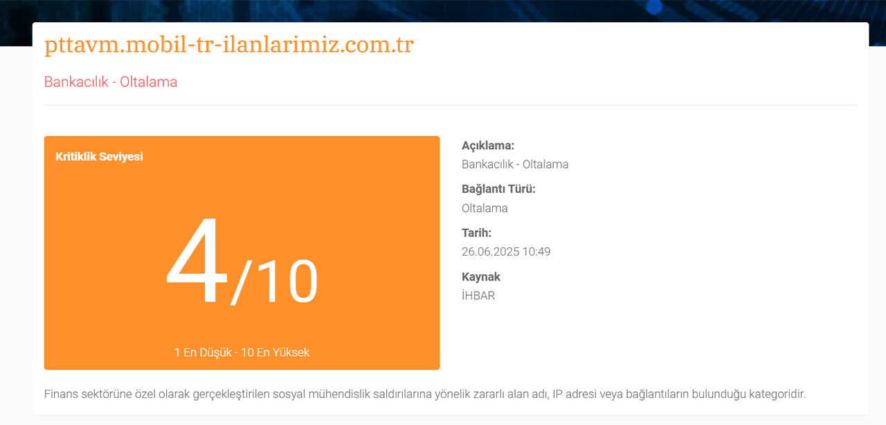 USOM zararlı bağlantılar