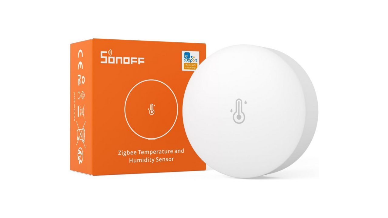 Sonoff Snzb-02p Zigbee Sıcaklık Ve Nem Sens&ouml;r&uuml;