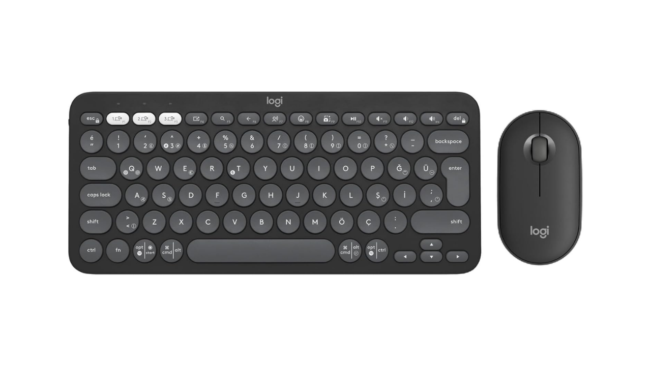 Logitech Pebble 2  Klavye ve Mouse Seti