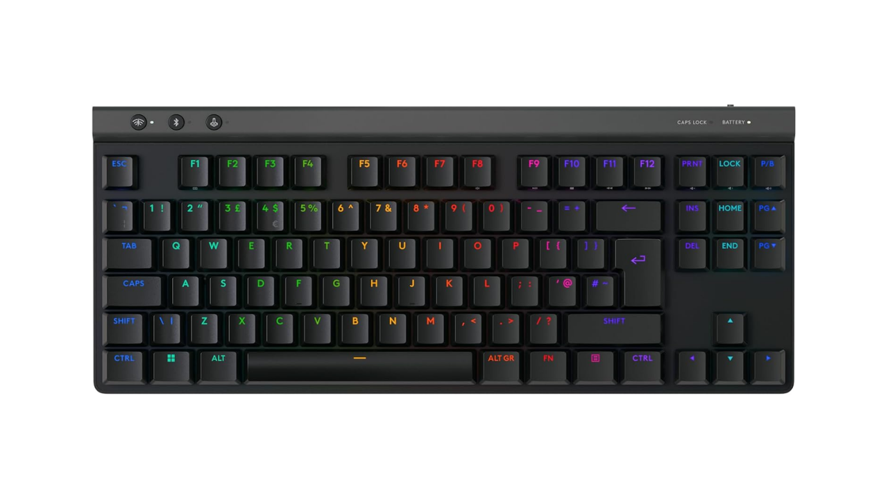Logitech G G515 LIGHTSPEED TKL Düşük Profilli Kablosuz Oyun Klavyesi