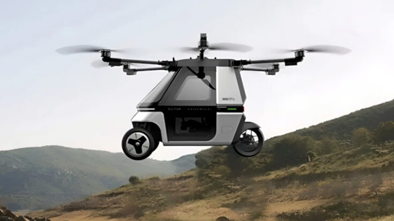 Uçan bisiklet Skyrider X6