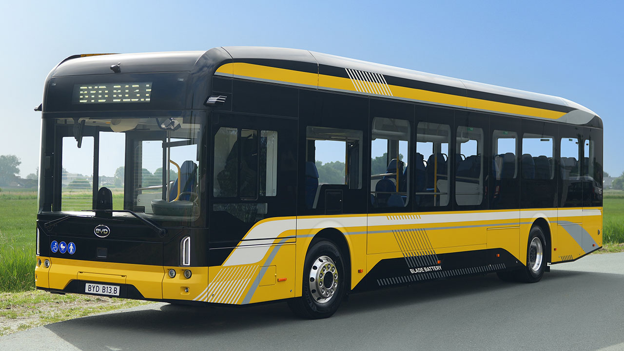 BYD B13.b otobüs tanıttı