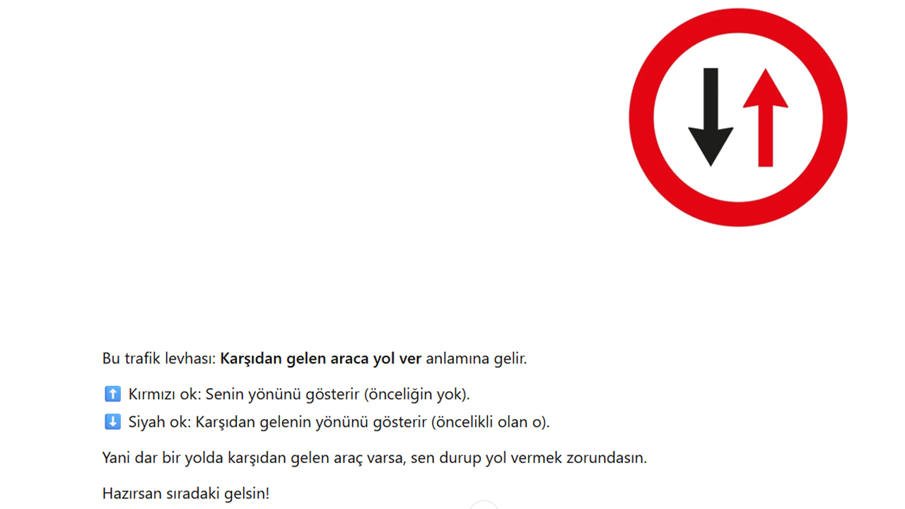 trafik levhaları yapay zekâ