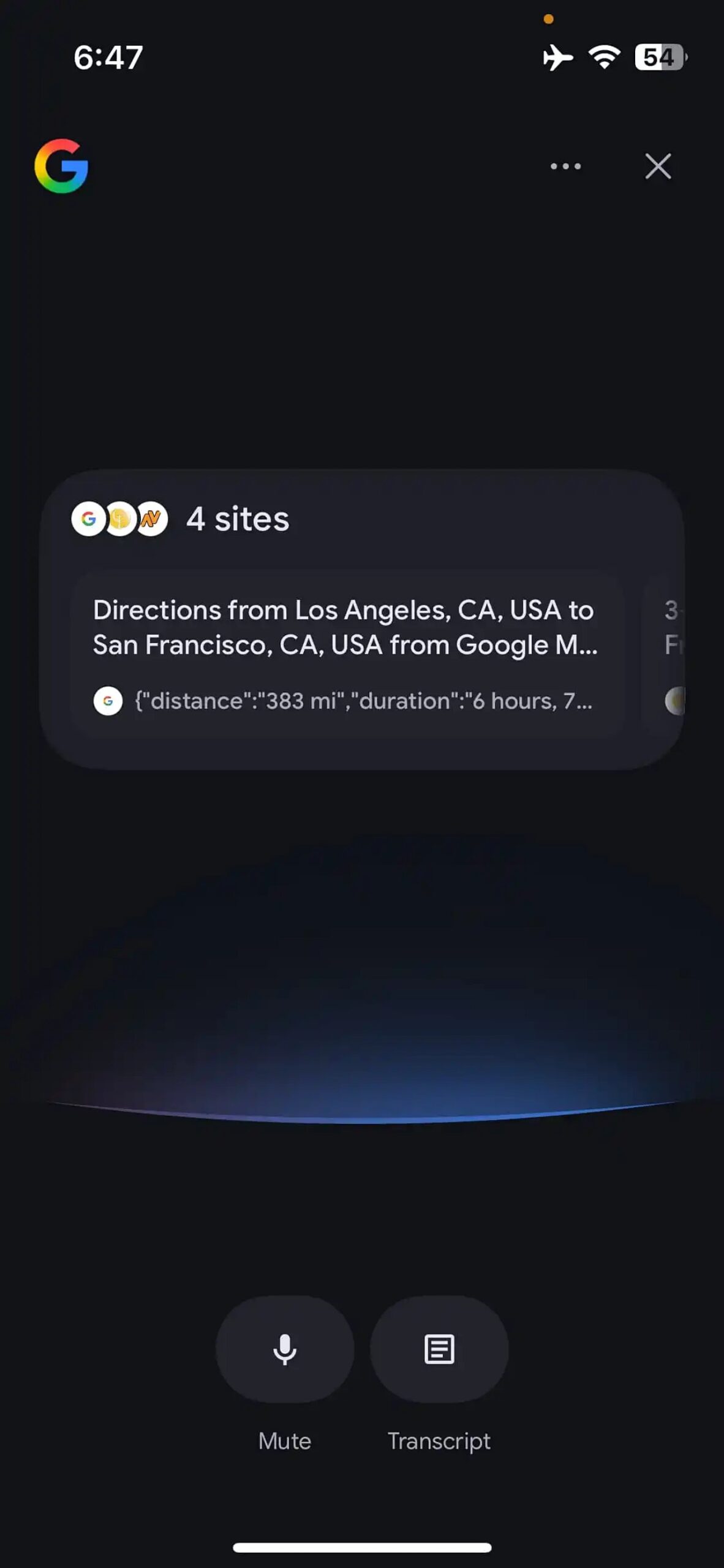 Google Arama Live Search