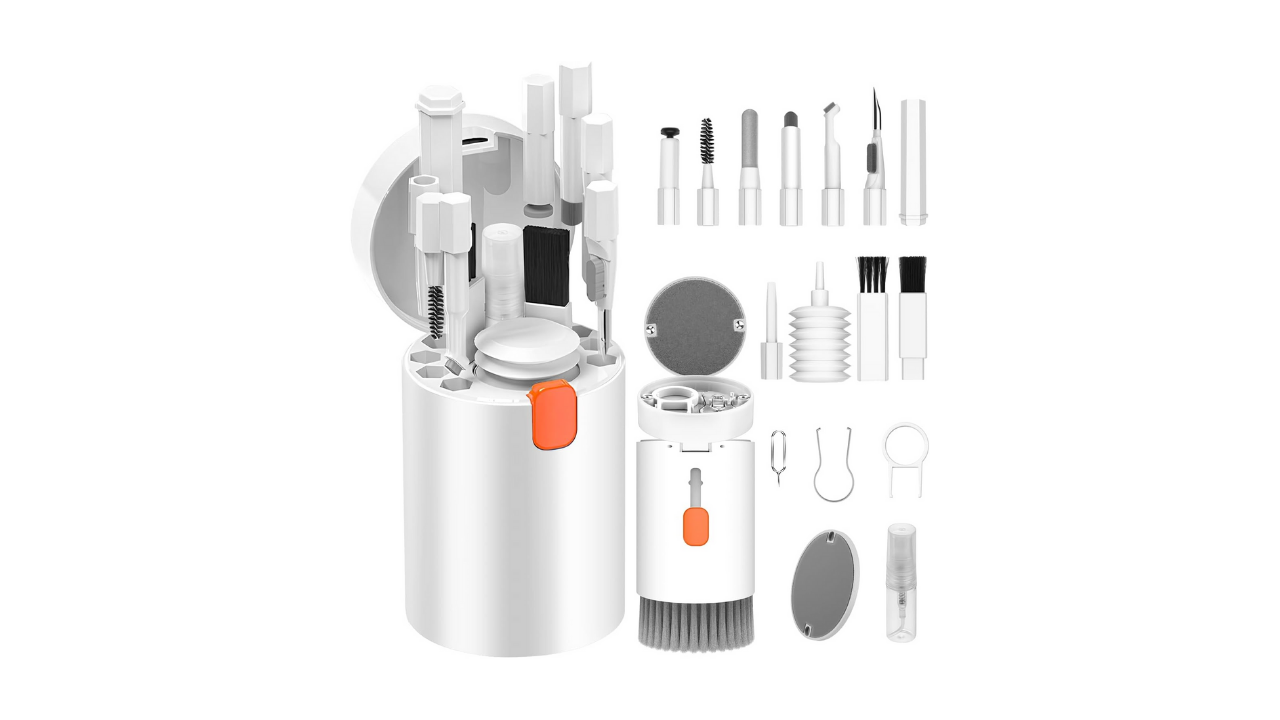 VICHYIE 20'si 1 Arada Klavye ve Kulaklık Temizleme Seti