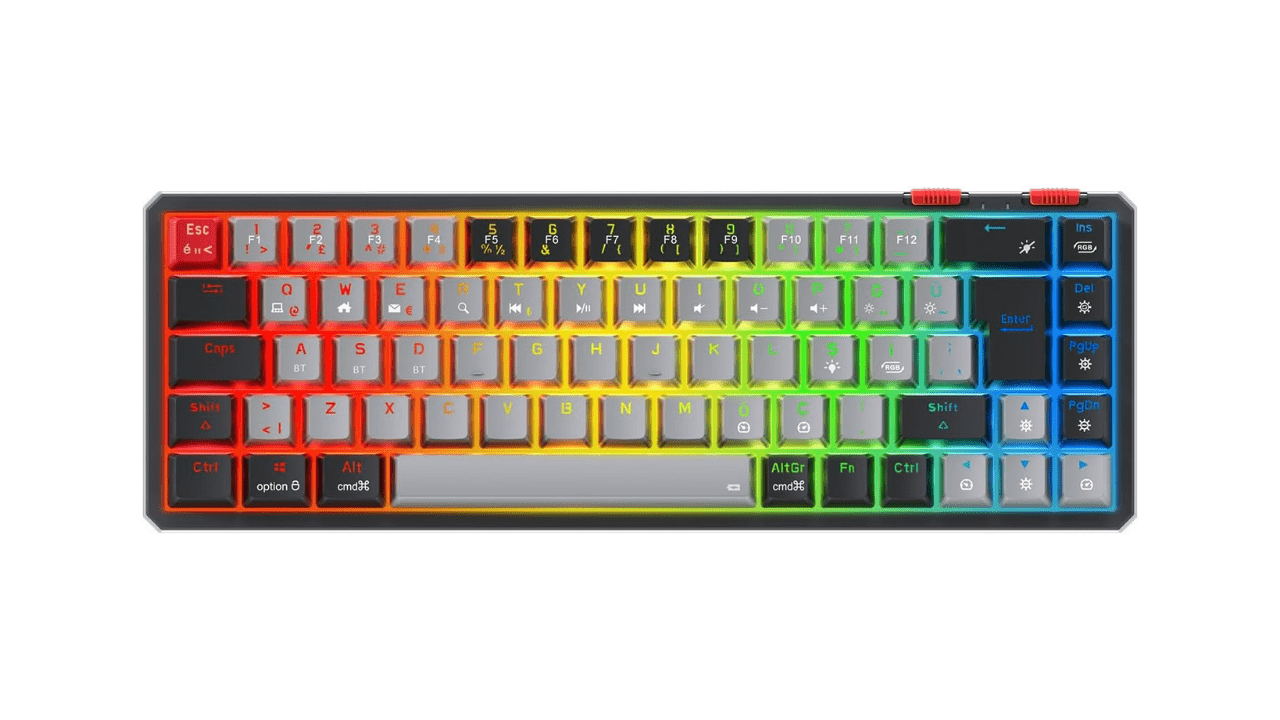 Rampage Yoru Mini Pro Mekanik Oyuncu Klavye 