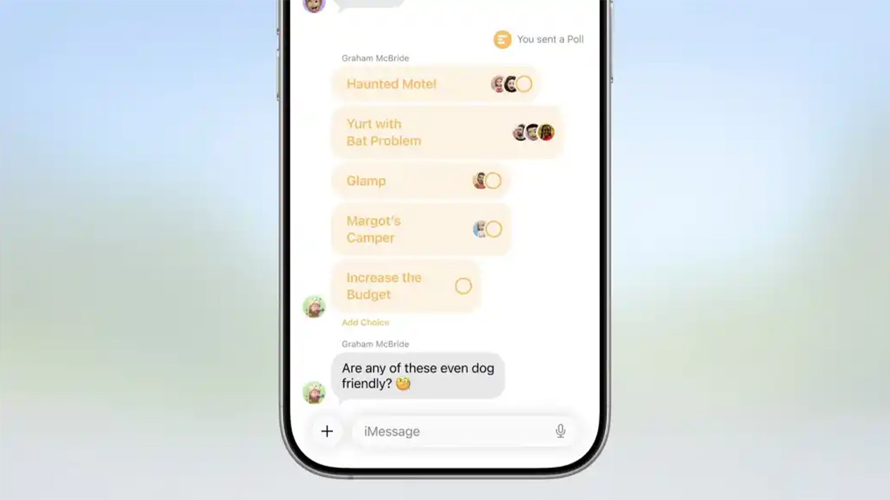 iOS 26 Mesajlar uygulaması