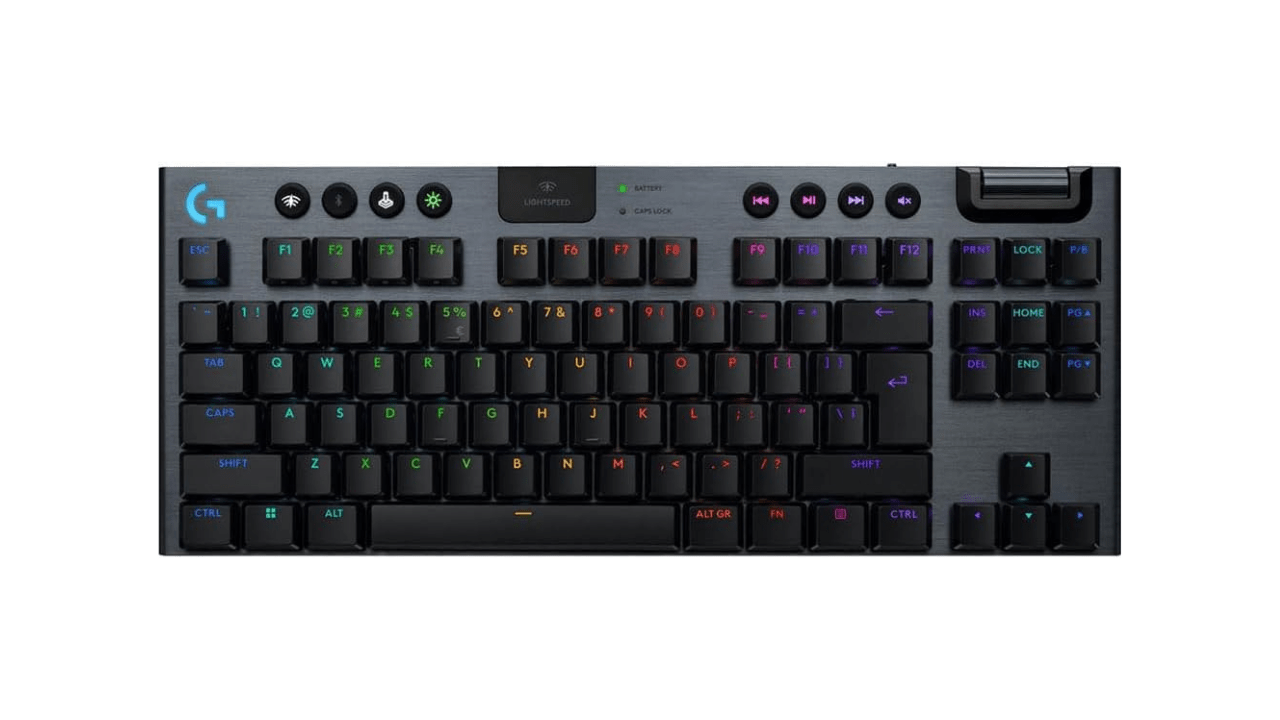 Logitech G G915 X LIGHTSPEED TKL Düşük Profilli Kablosuz Oyun Klavyesi