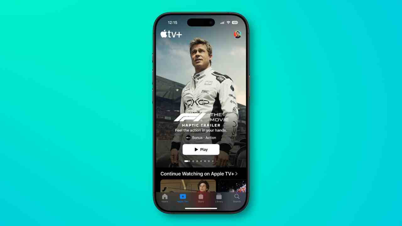 apple f1 filmi fragman
