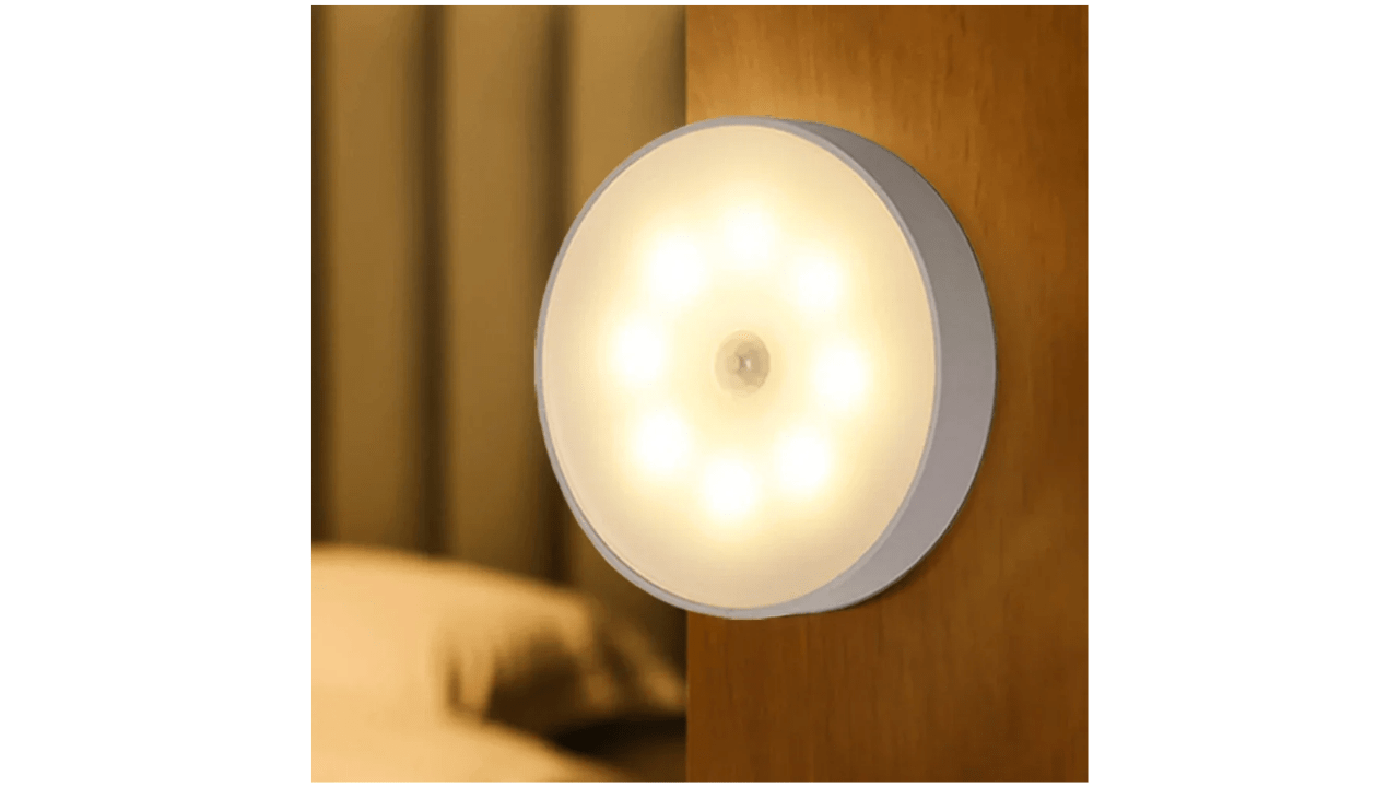 Hareket Sensörlü USB Şarjlı Led Lamba