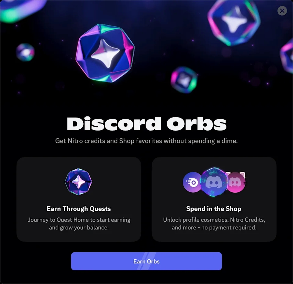 Discord Orbs