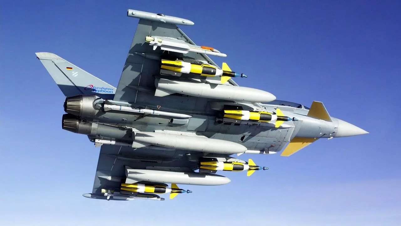 Eurofighter Typhoon kullanılan silahlar