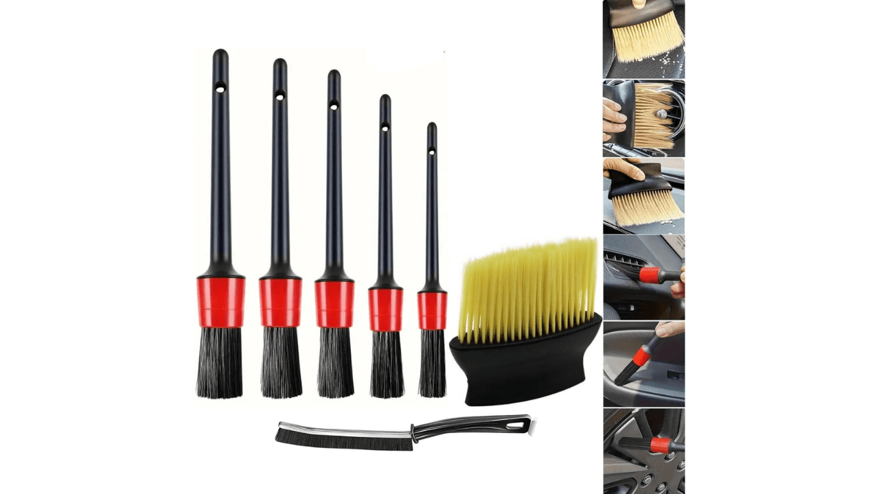 AEE® 7'li Araç İçi Temizlik Fırça Seti