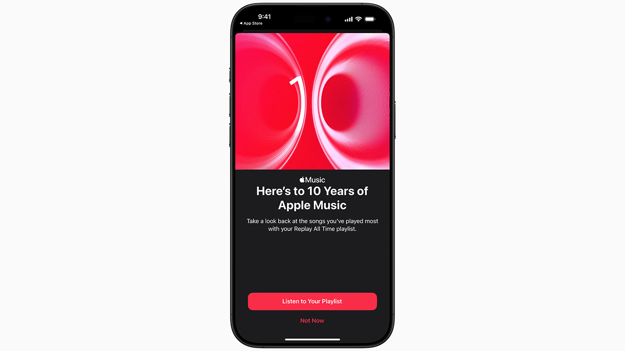 Apple Music 10. yıl kutlamaları