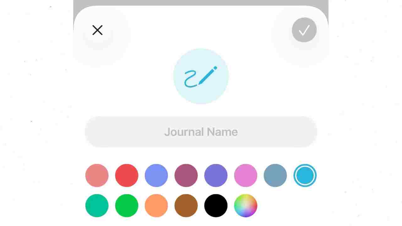 apple journal uygulaması