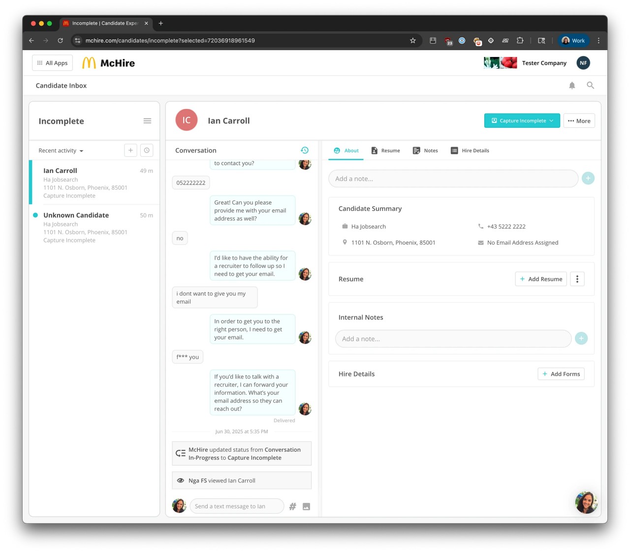 mcdonalds sistem açığı