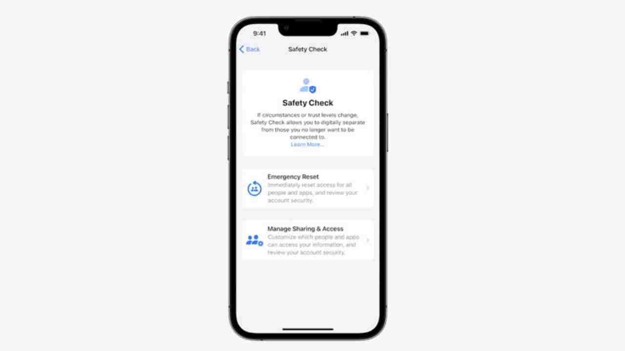 safety check ios 26