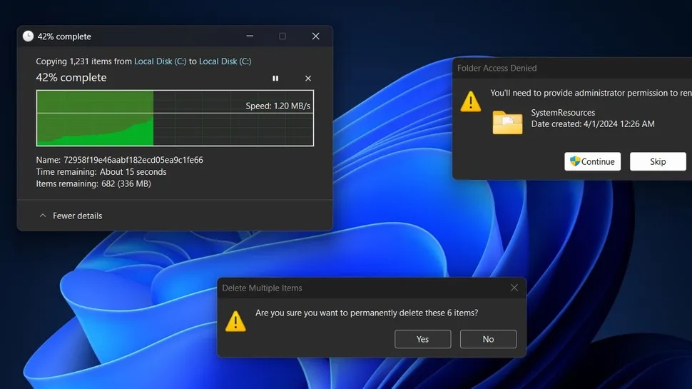 Windows 11 karanlık mod