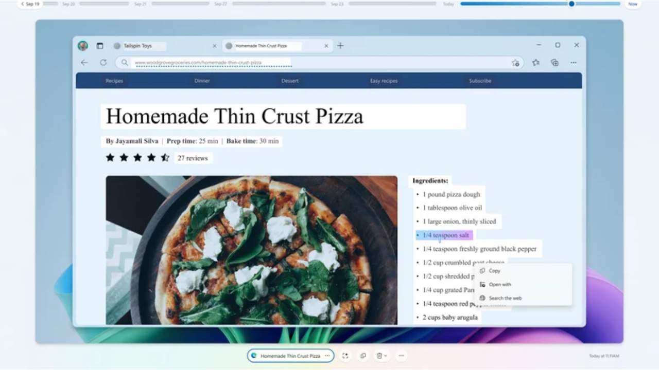 windows recall ekran görüntüsü 