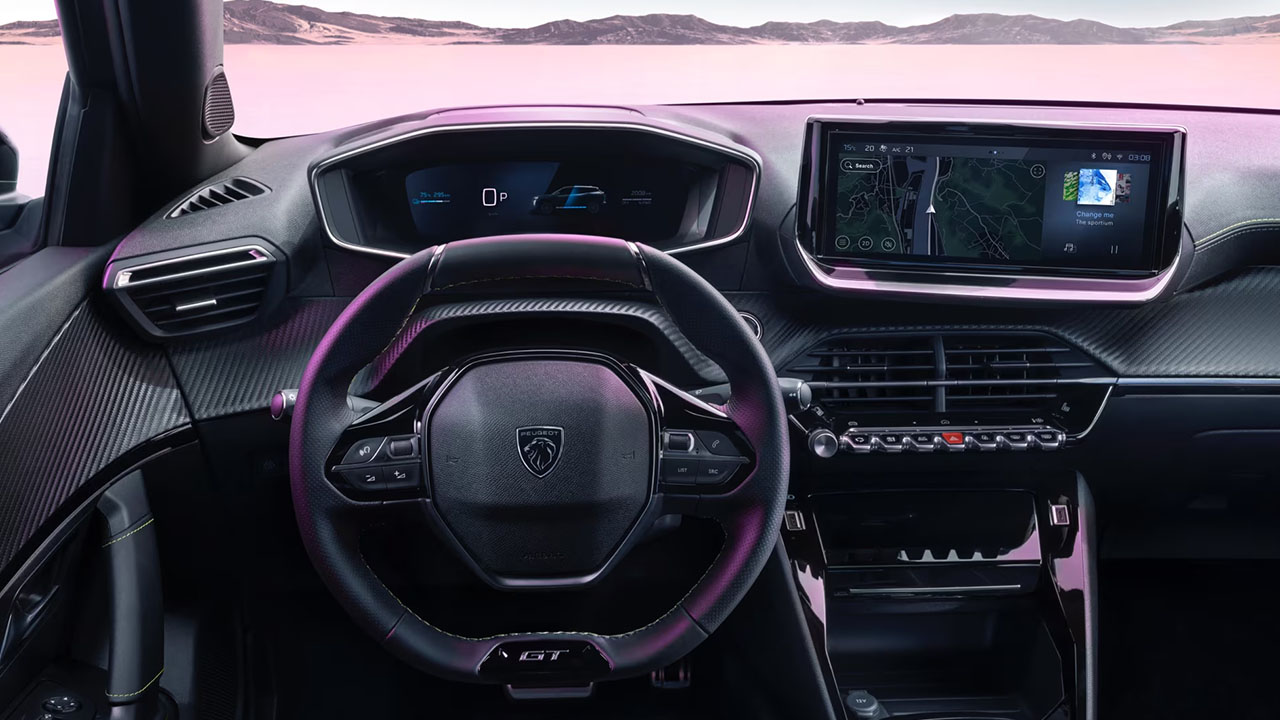 Peugeot 2008 iç tasarımı
