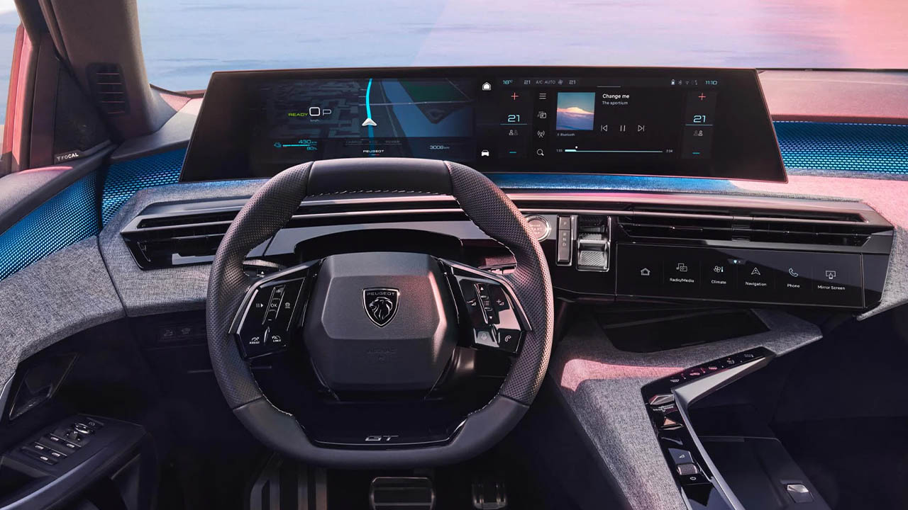 Peugeot 3008 iç tasarımı