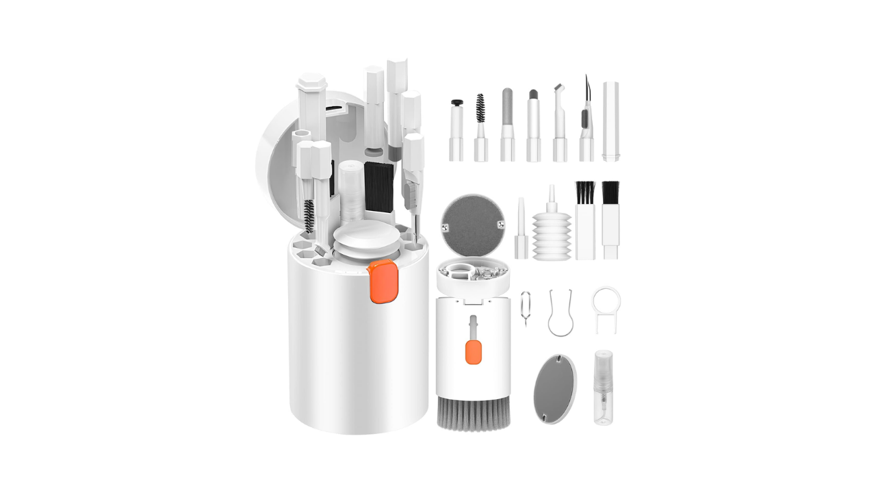 VICHYIE 20'si 1 Arada Klavye ve Kulaklık Temizleme Seti