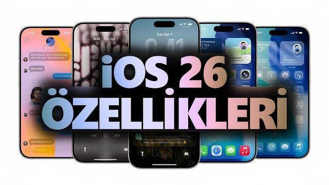 iOS 26 ile iPhone’lara Gelecek Yeni Tasarım ve Özellikler