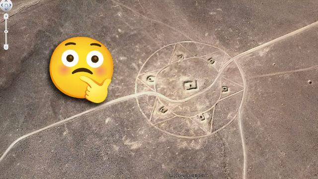 Google Haritalar’da Tesadüfen Fark Edilen, Nevada Çölü’ndeki Bu Tuhaf Sembol Neyin Nesi?