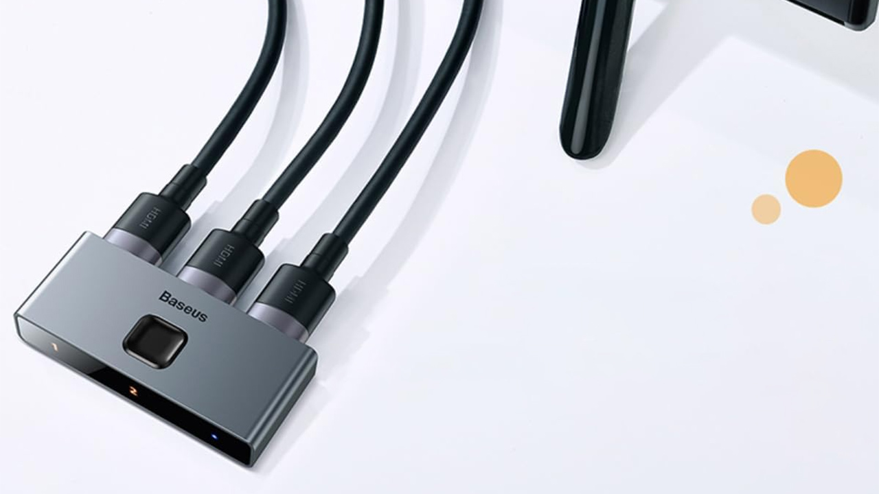 Baseus Matrix 2 in 1&nbsp;HDMI Hub Adapt&ouml;r&uuml;