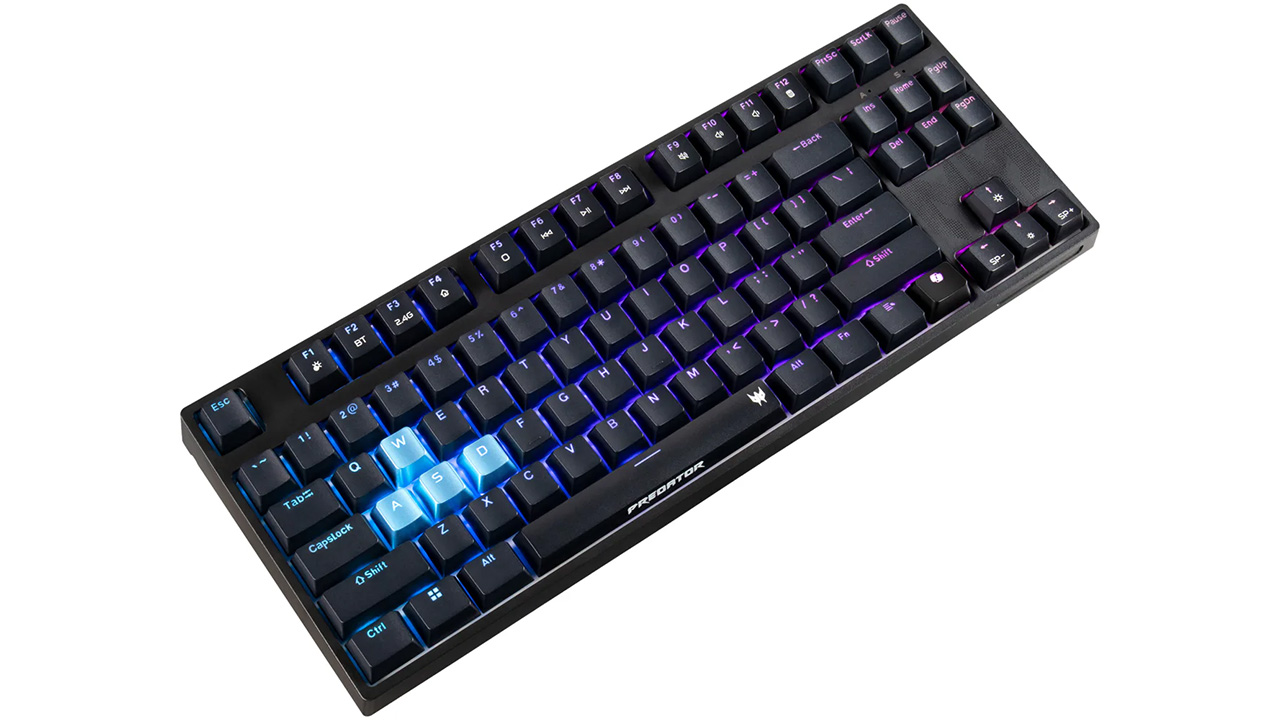 Acer Predator Aethon 550 TKL klavye
