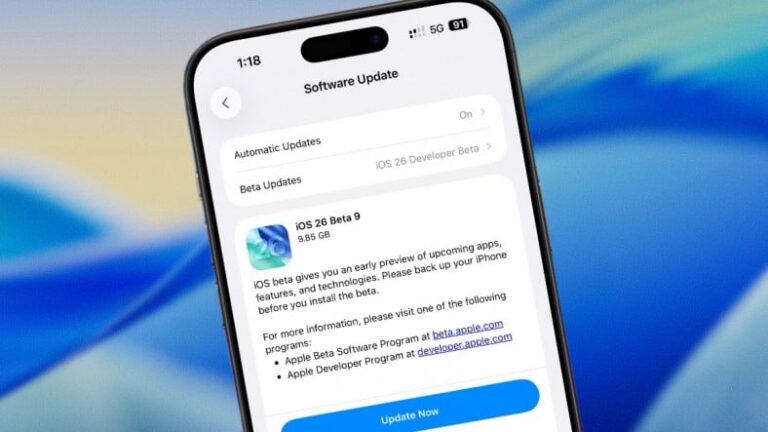 iOS 26 Beta 9 Güncellemesi Detaylı İncelemesi: Tüm Yenilikler ve Düzeltmeler