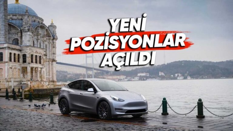 Tesla Türkiye’de Büyümeye Devam Ediyor: Birçok İlde Yeni Pozisyonlar ve Güçlenen Servis Altyapısı!