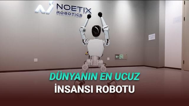 Dünyanın En Ucuz İnsansı Robotu Tanıtıldı (iPhone'dan Ucuz)