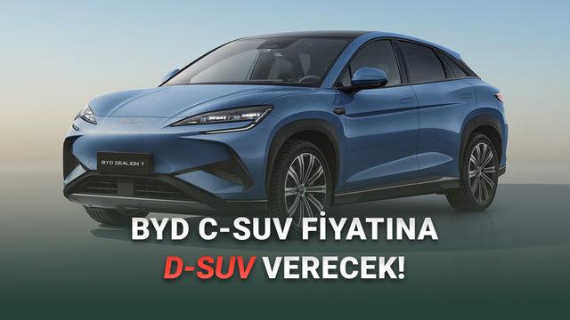 BYD Sealion 7 Türkiye’de: Elektrikli D-SUV’un Fiyatı, Özellikleri ve Tüm Detayları