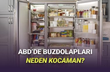 Amerika’da Buzdolapları Neden Bu Kadar Büyük? ABD Mutfağındaki Devasa Buzdolapların Şaşırtıcı Sebepleri