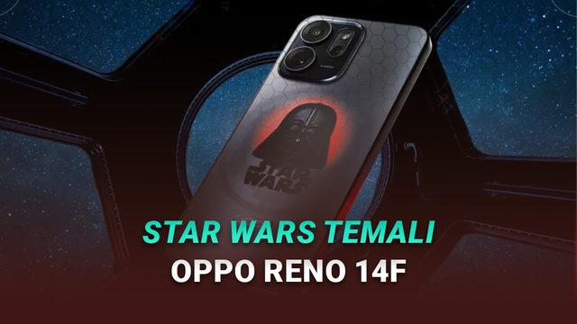 Star Wars Hayranlarının Ağzının Suyunu Akıtacak OPPO Reno 14F Dark Side Limited Edition Tanıtıldı!