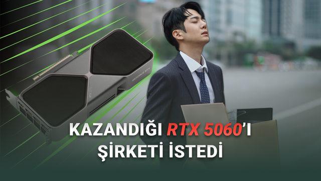 Şirket Etkinliğinde Kazanılan RTX 5060 Sebebiyle Stajyerin İstifası: İş Dünyasında Sürpriz Sorun
