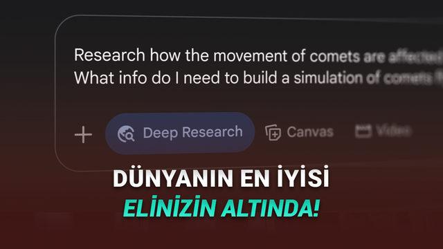 Google'dan GPT 5.2'ye Sert Yanıt: Yeni Deep Research'&uuml; Resmen Duyurdu!