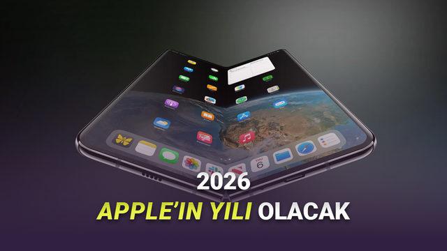 Apple'ın 2026'da Tanıtmayı Planladığı T&uuml;m &Uuml;r&uuml;nler Ortaya &Ccedil;ıktı (Evet, Katlanabilir iPhone Geliyor)