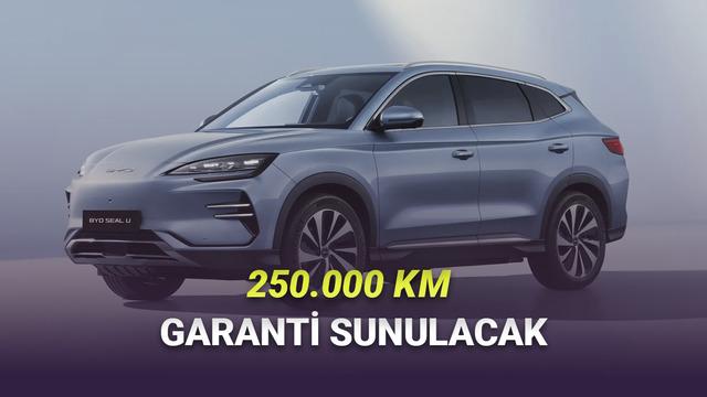 BYD’den Elektrikli Otomobillerde Rekabeti Kızıştıran 250 Bin Kilometre Batarya Garantisi