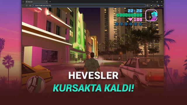 Bir Zamanlar Uğruna PC Topladığımız GTA Vice City'nin Tarayıcı Versiyonu Yayınlandı